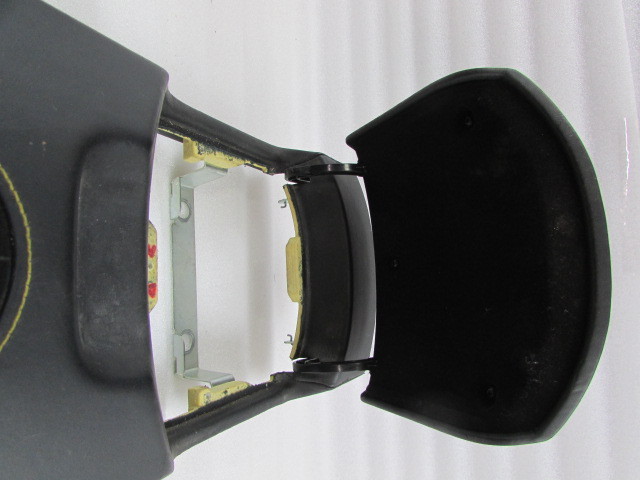 Lamborghini Gallardo, Console Front Trim, Black/Yellow, Used, P/N 400863242A
