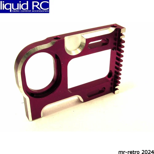 GPM Racing LC1007 Associated 12l Purple Aluminum Motor Plate