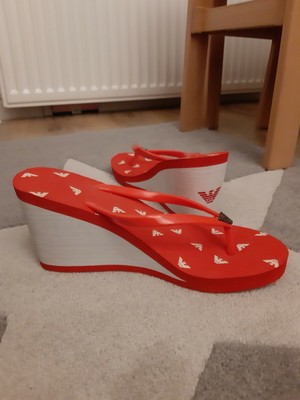 giorgio armani wedge sandal