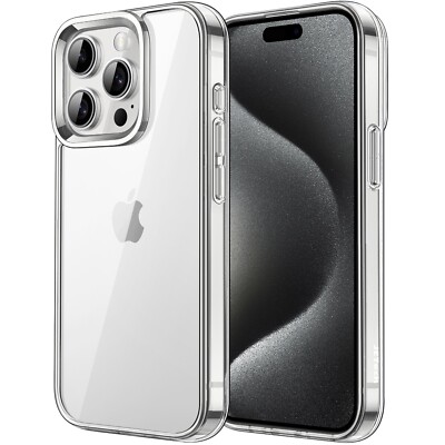 JETech Case for iPhone 15 Pro Max 6.7-Inch, Non-Yellowing Bumper Cover