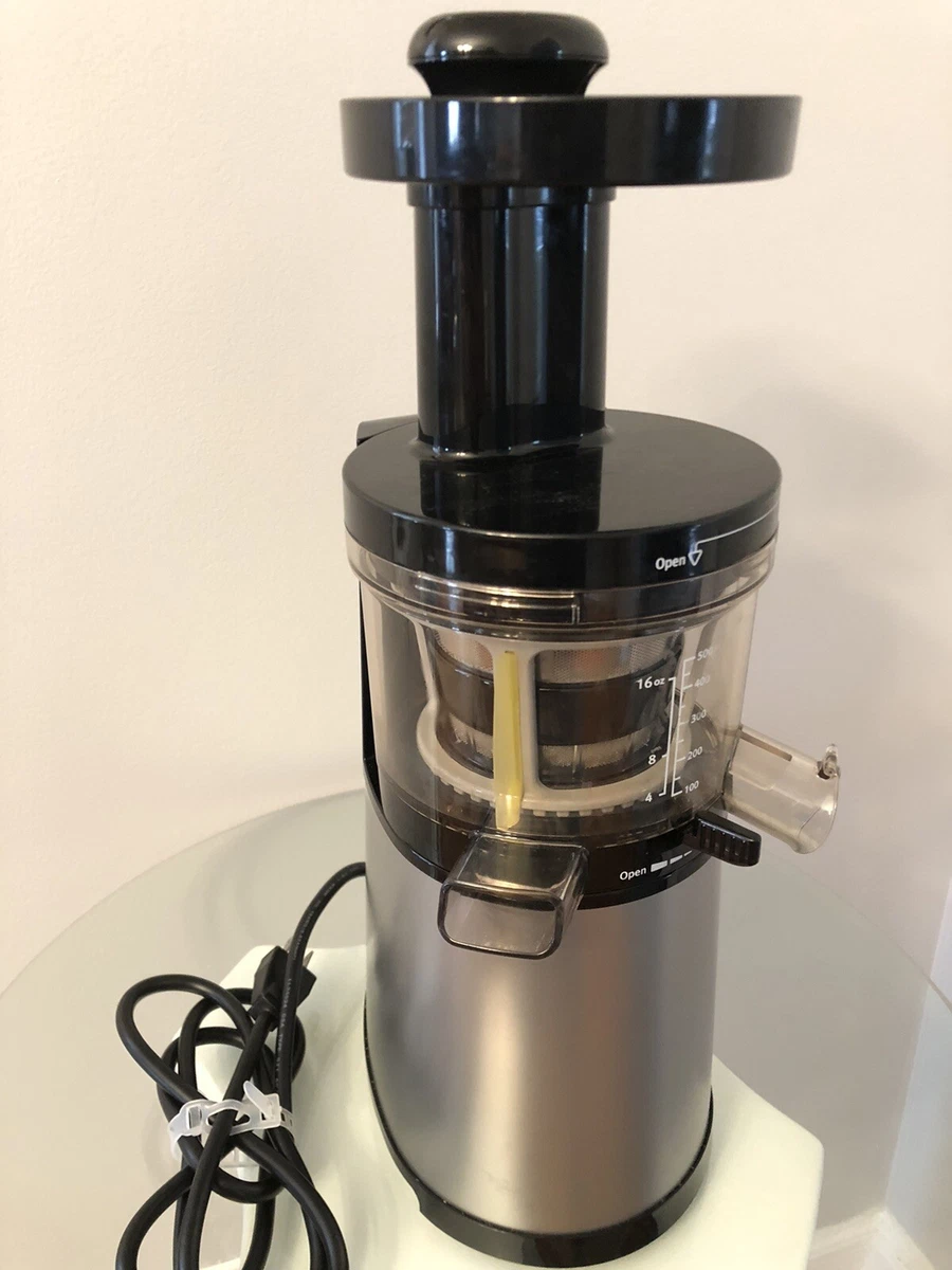 Hurom HG SBB07 Slow Juicer and Smoothie Maker Stainless Steel Great  condition!