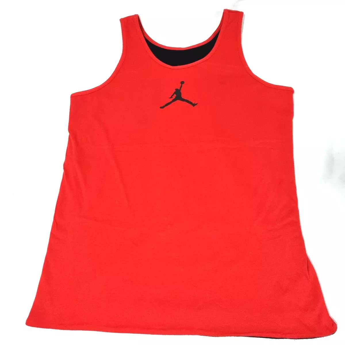 Nike Air Jordan Tank Top Reversible Singlet Adult Men Size XL Red Black