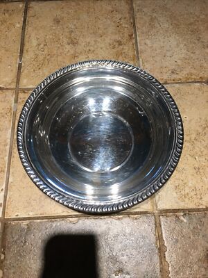 Vintage F. B. Rogers Silver Company 1028 Candy Dish 6 3/4