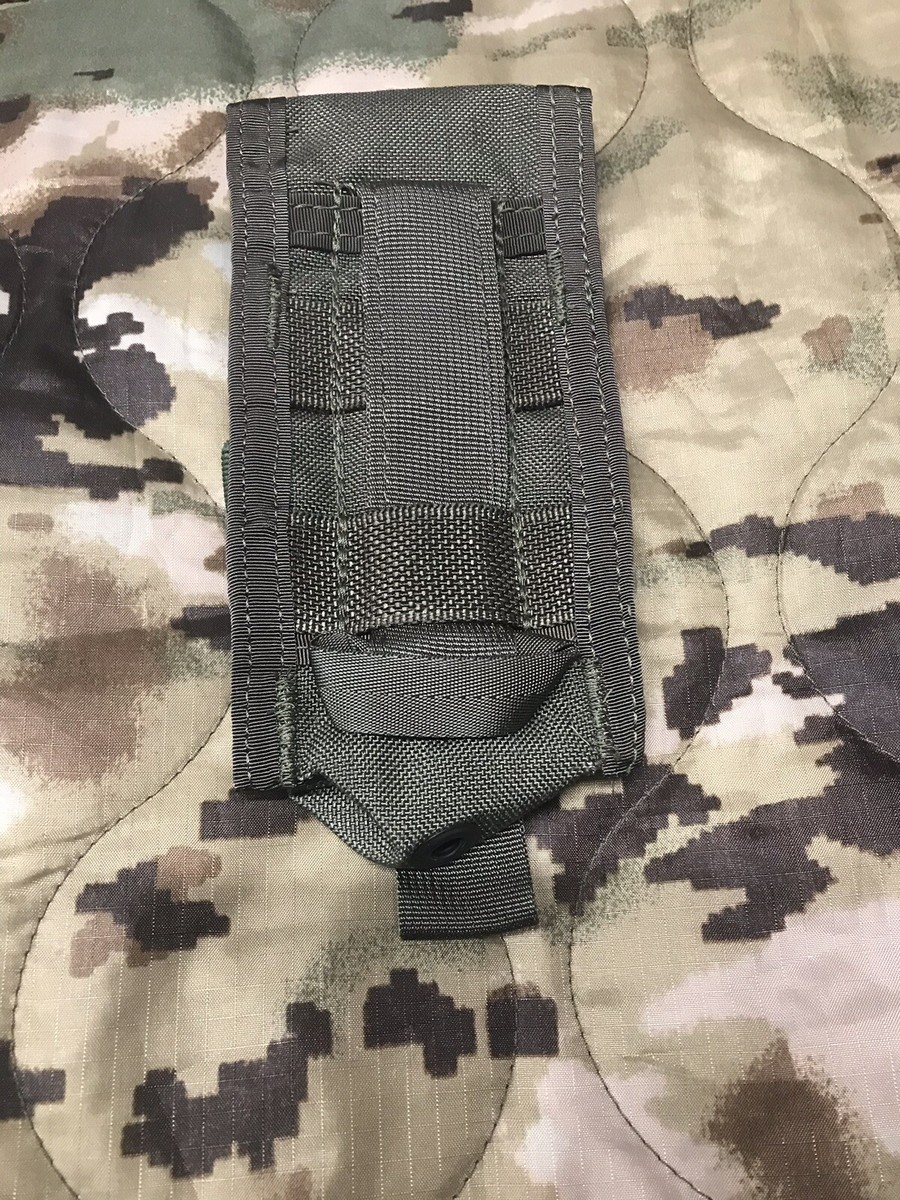 PARACLETE Pre MSA Large Flash Bang Pouch Smoke Green MOLLE NOS | eBay