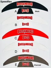 Buccaneers Full Size SpeedFlex 3D Helmet Bumpers