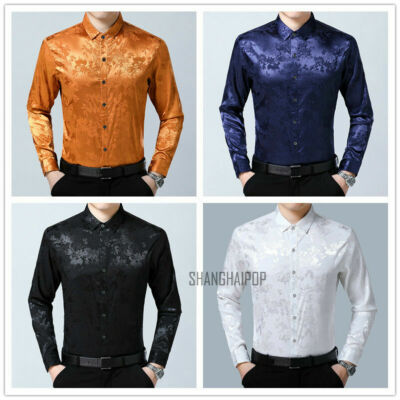 silk dress shirts for sale Turnbull & Asser Navy Silk Chelsea Shirt