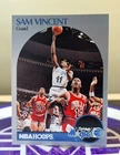1990 NBA HOOPS SAM VINCENT WITH MICHAEL JORDAN BASKETBALL CARD ORLANDO MAGIC 223