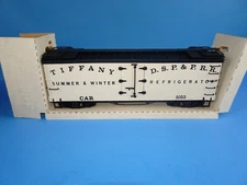 DELTON G SCALE DSP&PPR TIFFANY SUMMER & WINTER REFRIGERATOR CAR #1203 L2