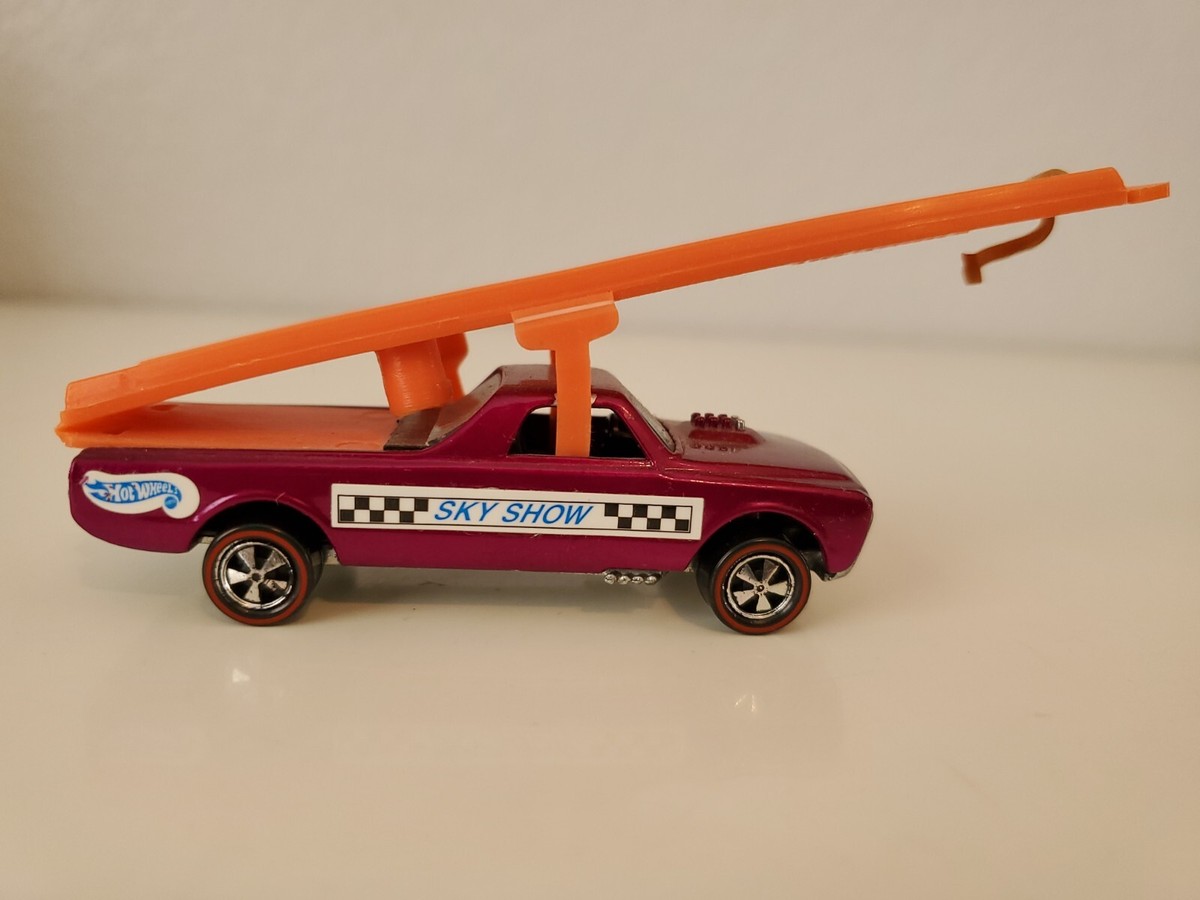 ミニカー hotwheels custom fleetside skyshow Vintage (MAGENTA) Hot Wheel Redline Sky Show Custom Fleetside | eBay