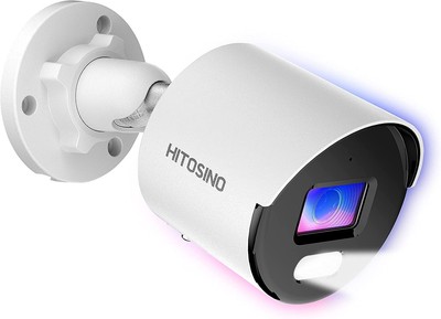 HITOSINO Compatible Hikvision Metal Housing 5MP UltraHD Full Color IP Outdoor
