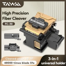 New High Precision TAWWA Fiber Optical FC-30 Fiber Cleaver with 3-in-1 Holder