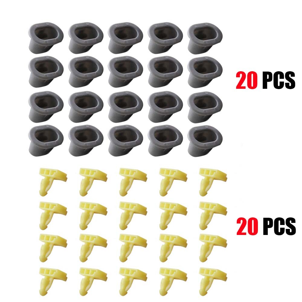 40X For Nissan / Infiniti Wheel Well Opening Moulding Clips