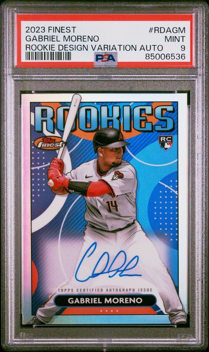 Topps finest ガブリエル・モレノ 直筆サイン auto Dバックス Topps finest ガブリエル・モレノ 直筆サイン auto Dバックス