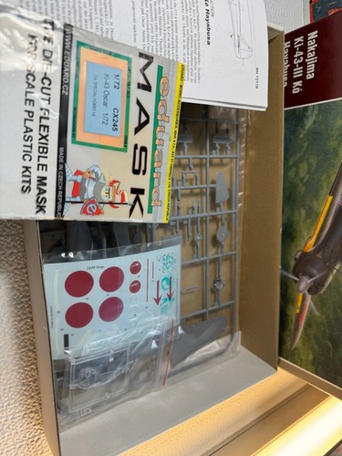 ✈️ 1:72 SPECIAL HOBBY- WWII JAPANESE NAKAJIMA Ki-43-111 PLANE KIT-NEW💥 WM334 - 第 3/5 張圖片