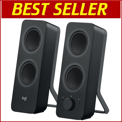 Z207 2.0 Stereo Bluetooth Speakers with Easy-Switch for Ultimate Audio Enjoyment