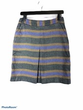 Boden Women  s Canonbury Striped A-line Skirt Multicolor Size 6 Regular