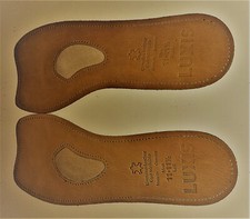 LUXIS GENUINE LEATHER INSOLES MEN SIZE 11-11.5