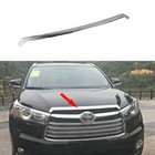 <!--F#f_0-->ABS Chrome Front Hood Grill Grille Cover Trim Fit for Toyota Kluger 2014-2019<!--F/-->