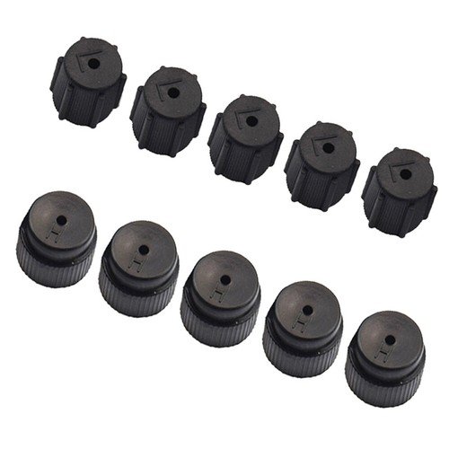 10x R134a 13mm 16mm Car Air Conditioning Service System Charging Port Caps Cover - Picture 3 of 12