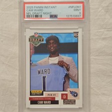 2025 Panini Instant NFL Draft Night Cam Ward Titans NFLDN-1 RC /9737 PSA 9 1st