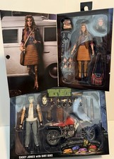 NECA Teenage Mutant Ninja Turtles Casey Jones w Dirt Bike & April O Neil New