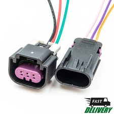 Electrical connector 4-pin. Female + Male. Waterproof. 20281K