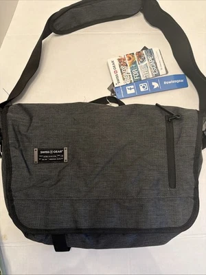 Swiss Gear The Messenger Bag Dark Gray New With Tags - Image 1 of 4