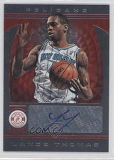 2013-14 Totally Certified Signatures Red 93/99 Lance Thomas #222 Auto 0f8