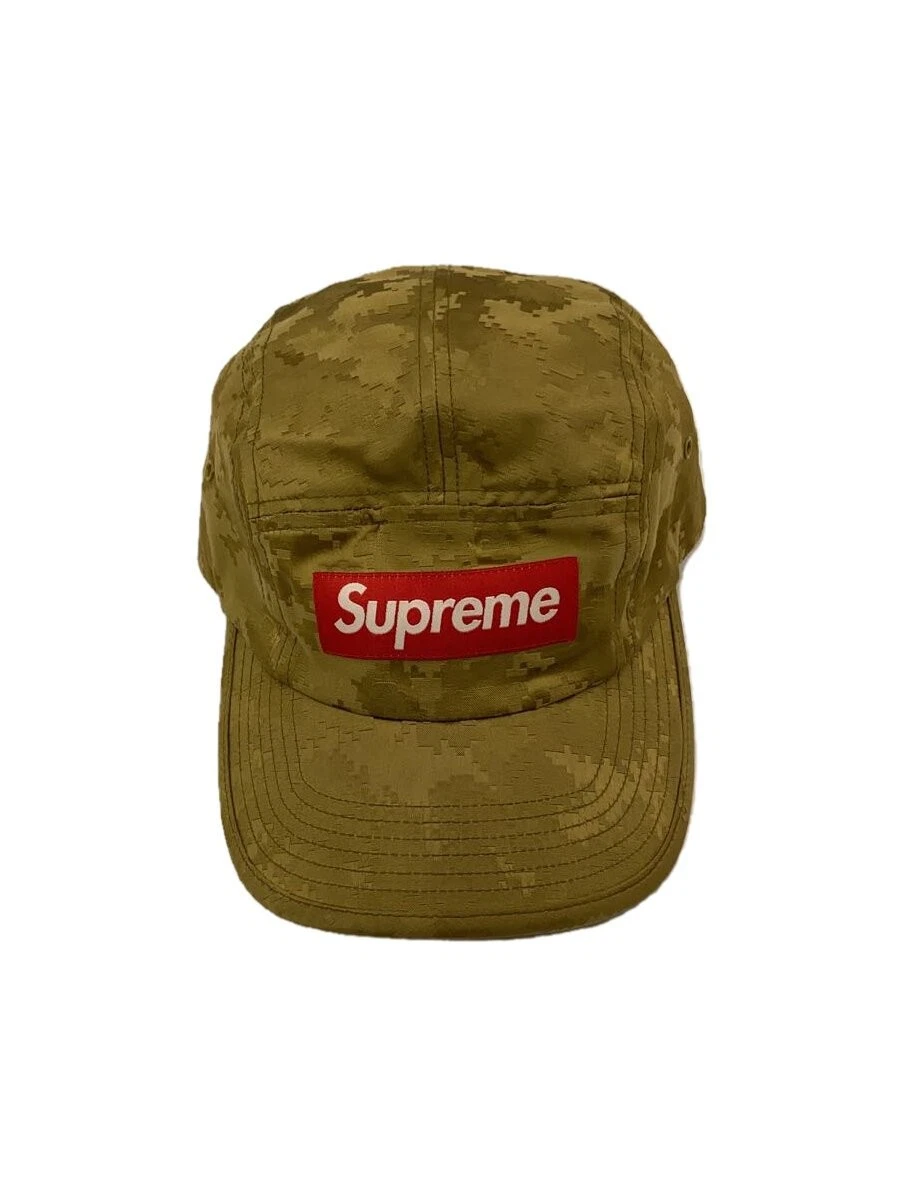 Casquette Supreme Coton Marron Camouflage Homme