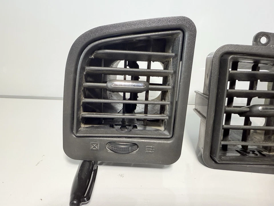 1999-06 CADILLAC ESCALADE ESV PLATINUM DASH CHROME TRIM A/C VENTS AIR SET OEM - Image 2 of 4