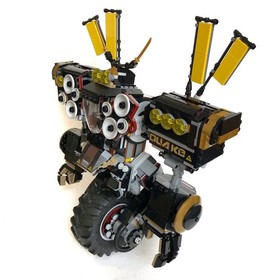 Lego Ninjago Quake Mech (70632) 100% Complete Missing 4 Mini Figures