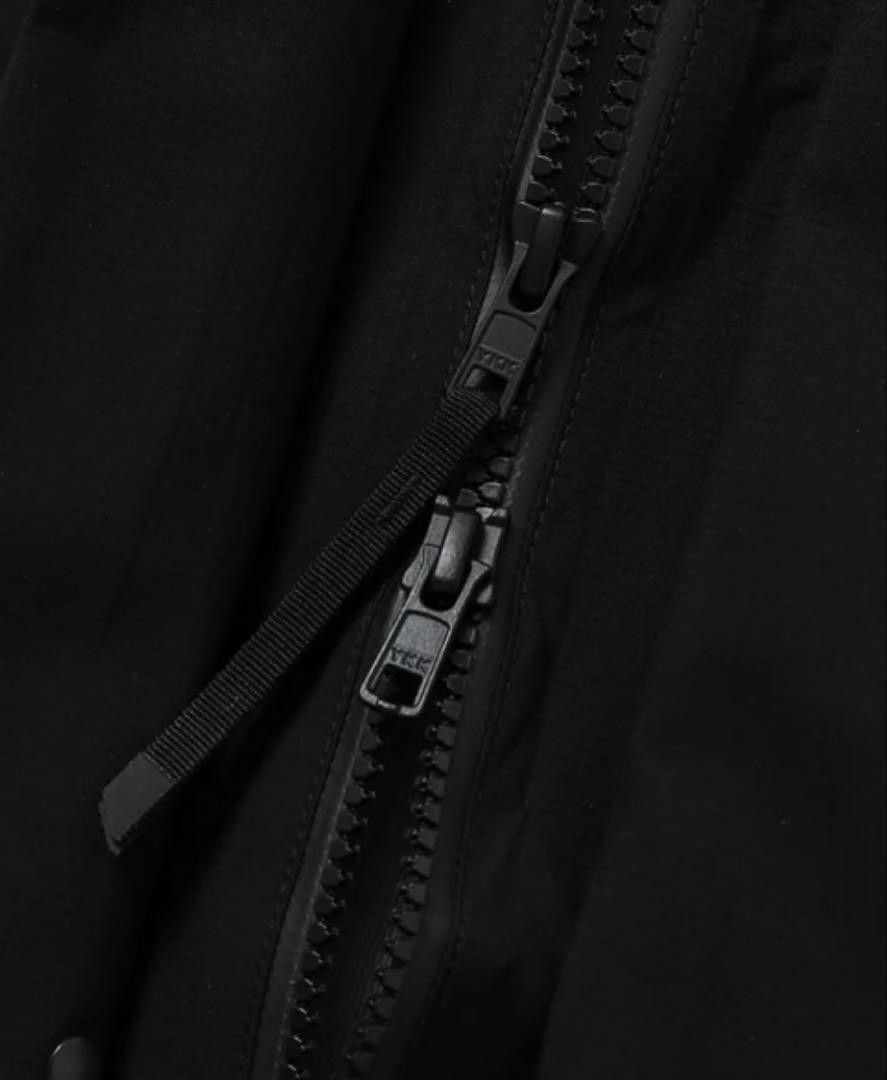 新古 HYKE ECWCS PERTEX SHELL COAT 4 BLACK Hyke ECWCS Pertex Shell Coat Black Size 4 (US Men's 34