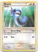 Dratini 62/102 HGSS Triumphant Non-Holo Common Pokemon Card LP