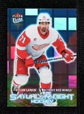 2022-23 Upper Deck Fleer Ultra Saturday Night Hockey Dylan Larkin #SNH-3 z1b