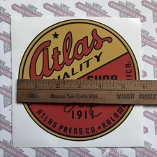 Atlas Quality Shop Equipment Reproduction Tool Lathe Decals 5 34 Atlas Quality Shop Equipment Reproduction Tool Lathe Decals 5 34