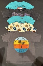 Boys T-Shirt Bundle 5 Shirts - four are size 5T, and one is 6-7T