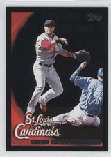 2010 Topps Wal-Mart Black Skip Schumaker #61 2x3