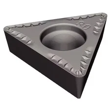 Widia Tcmt3252mu Wu10pt Triangle Turning Inserts, Triangle, 0.375 In, Tcmt, 60