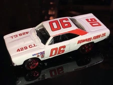 CUSTOM Hot Wheels Dale Earnhardt Sr. 1970 Howard Furniture Roadrunner, 1/64th