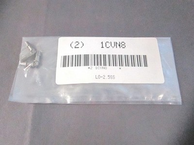 Eldon James LO-2.5SS 5/32'' 90 Degrees 150PSI Stainless Steel Barbed Elbow -Qty 2