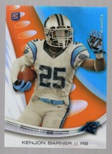 2013 Topps Platinum Orange Refractors #148 Kenjon Barner RC Rookie Card. rookie card picture