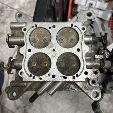 Holley 4-barrel Carburetor Throttle Body Base Plate Assembly 12r-5204 Holley 4-barrel Carburetor Throttle Body Base Plate Assembly 12r-5204
