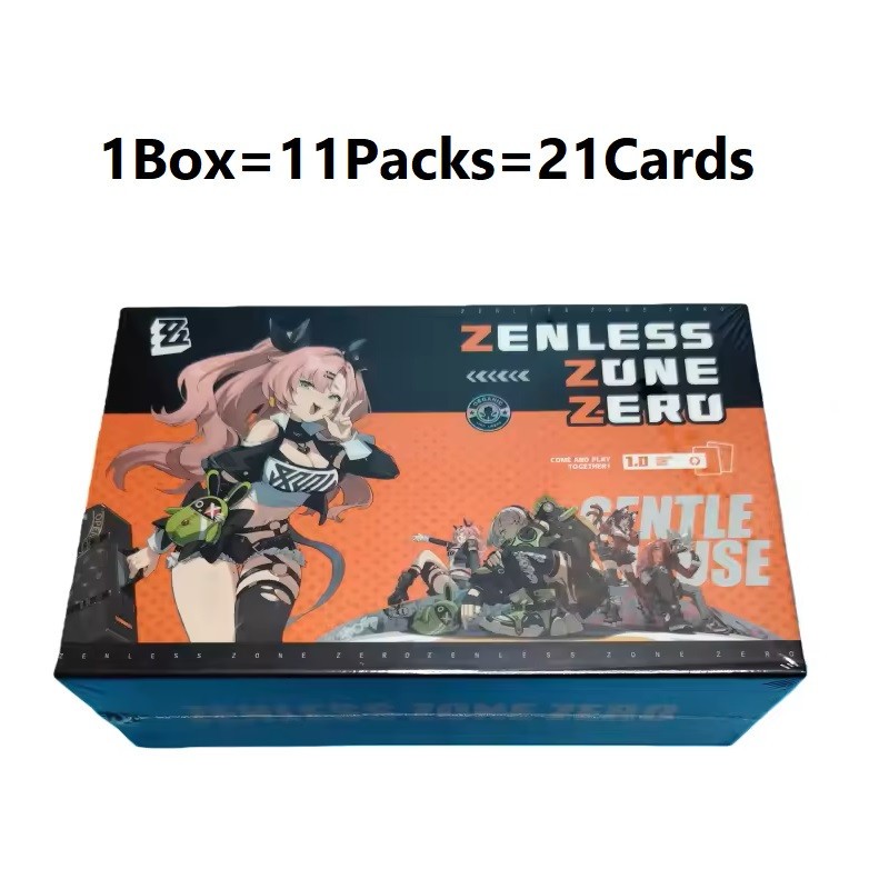 Zenless Zone Zero Premium 11 Pack Booster Box Trading Card Waifu