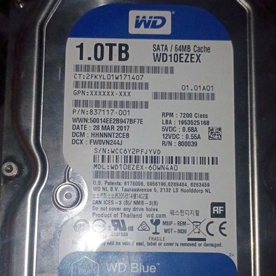 2 1TB 3.5 in Internal Desktop HDD Hard Drives , 1 512 3.5, And 250 GB Hard Drive