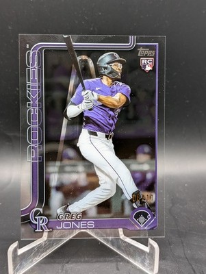  2025 Topps Greg Jones #36 Clear /10