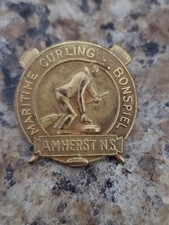 Maritime Curling Bonspiel Amherst NS Curling Pin 