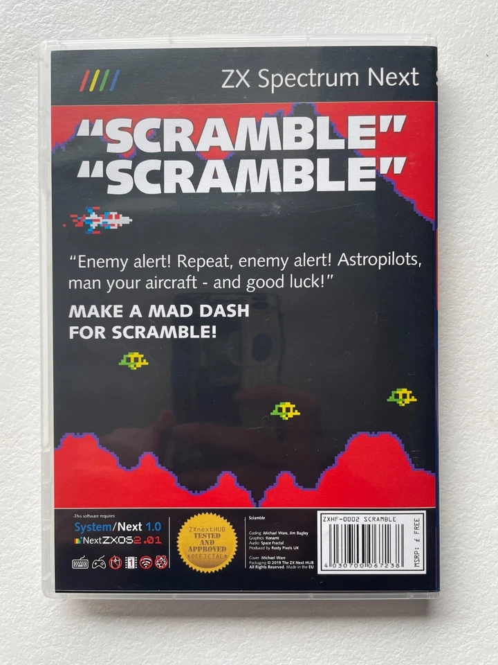 Scramble for ZX Spectrum Next - Image 2 of 3