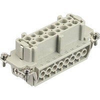 Harting 09330162711 Buchseneinsatz Han® E 16 + Pe Schrauben 1 St.