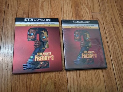 Unleashed Edition Five Nights at Freddy's 2 4k, Blu Ray + digital w/slipcover