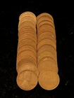 1930-D Lincoln Wheat Cent Roll - G to XF+ Roll